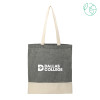 Thumbnail image for  Split Recycled Black Cotton Twill Convention Tote