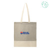 Thumbnail image for  Split Recycled Grey Cotton Twill Convention Tote