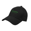 Thumbnail image for  Black Structured Adjustable Pro Style Hat