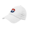 Thumbnail image for  White Unstructured Adjustable Low Profile Hat