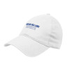 Thumbnail image for  White Unstructured Adjustable Low Profile Hat