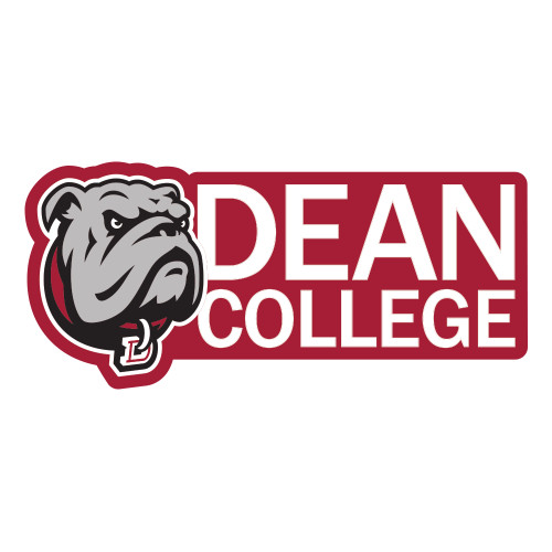  Large Decal - Dean College w/ Bulldog Head