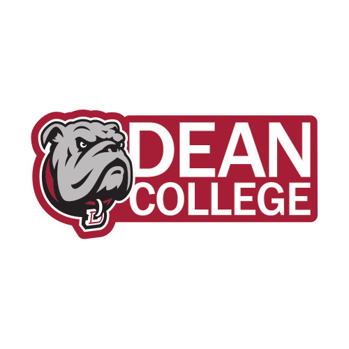  Small Decal - Dean College w/ Bulldog Head