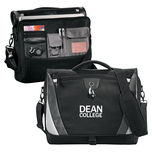  Black/Grey Slope Computer Messenger Bag - Primary Mark
