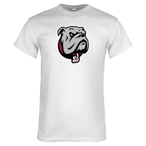  White T Shirt - Bulldog Head