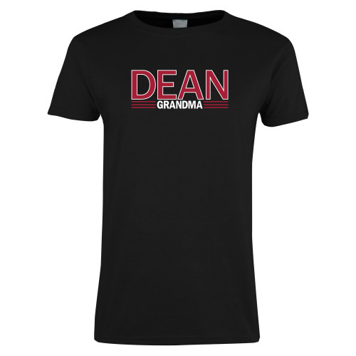  Womens Black Short Sleeve Tee - Grandma