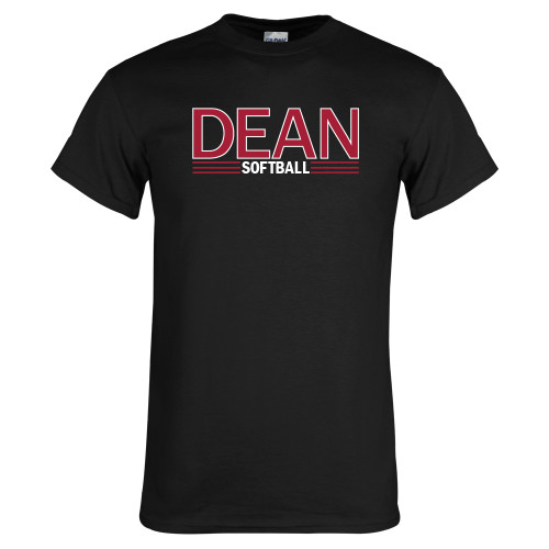 Black T Shirt - Softball
