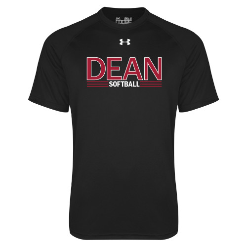  Under Armour Black Tech Tee - Softball