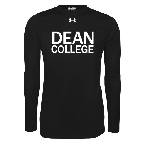 Under Armour Black Long Sleeve Tech Tee - Primary Mark