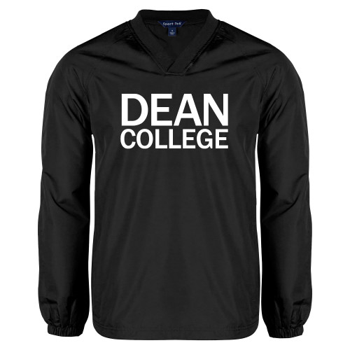  Black V Neck Raglan Windshirt - Primary Mark