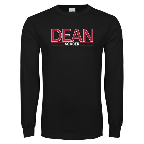  Black Long Sleeve T Shirt - Soccer