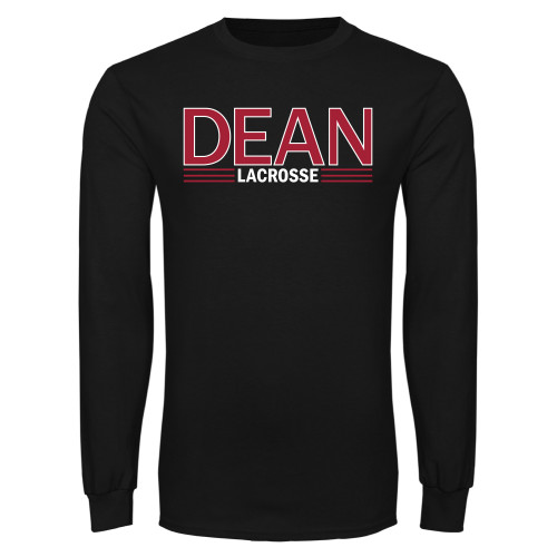  Black Long Sleeve T Shirt - Lacrosse
