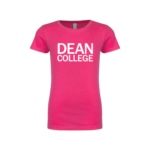  Next Level Girls Fuchsia Fashion Fit T Shirt - Primary Mark