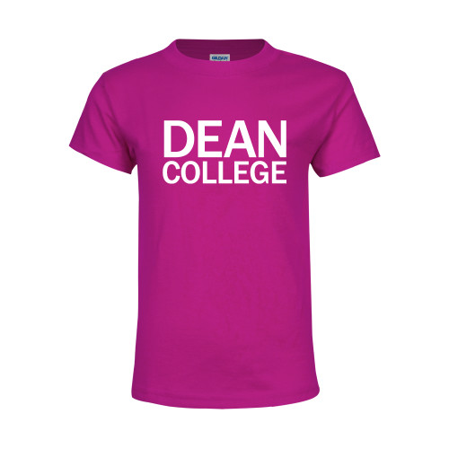  Youth Hot Pink T Shirt - Primary Mark