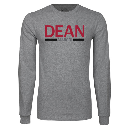  Grey Long Sleeve T Shirt - Alumni