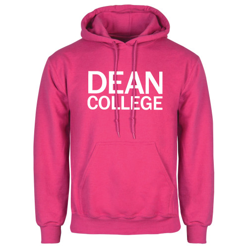  Womens Fuchsia Fleece Hoodie - Primary Mark