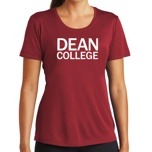  Womens Cardinal Performance Short Sleeve Tee - Primary Mark