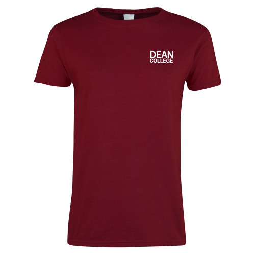  Next Level Womens Cardinal Short Sleeve Tee - Primary Mark