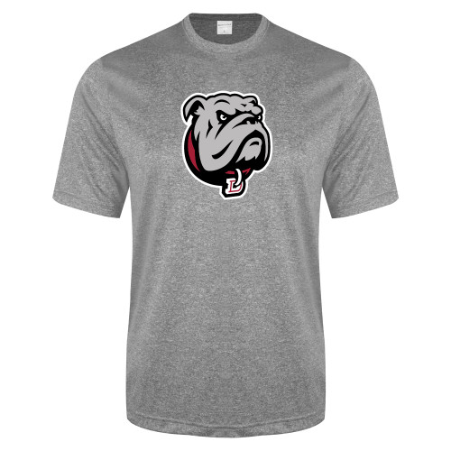  Grey Heather Performance Contender Tee - Bulldog Head