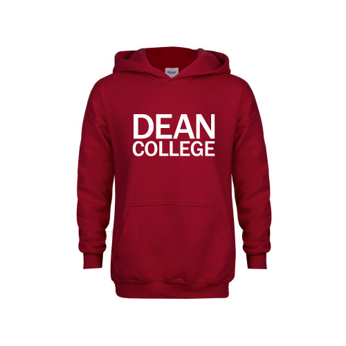  Youth Cardinal Fleece Hoodie - Primary Mark