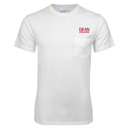  White T-Shirt w/Pocket - Primary Mark