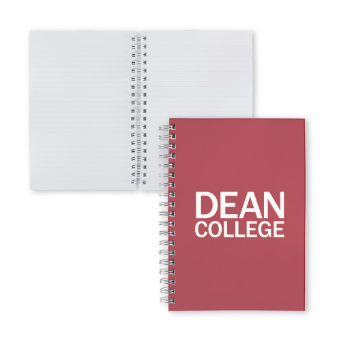  Clear 7 x 10 Spiral Journal Notebook - Primary Mark