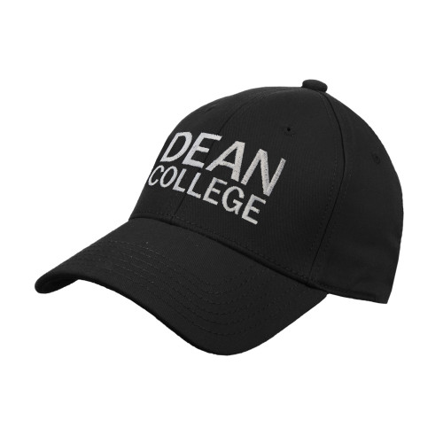  Black Structured Adjustable Pro Style Hat - Primary Mark