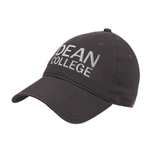  Charcoal Unstructured Adjustable Low Profile Hat - Primary Mark