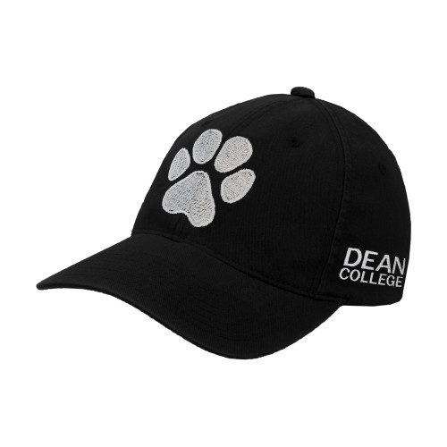  Black Flexfit Structured Low Profile Hat - Paw