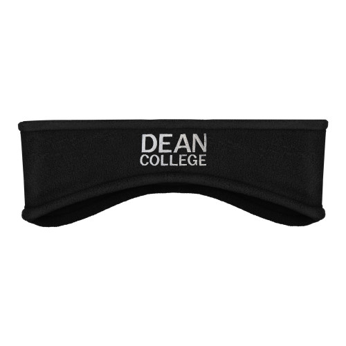  Black Stretch Fleece Headband - Primary Mark