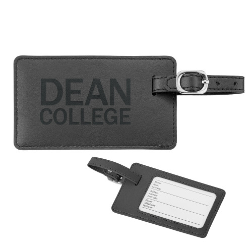  Neoskin Black Luggage Tag - Primary Mark  Engraved
