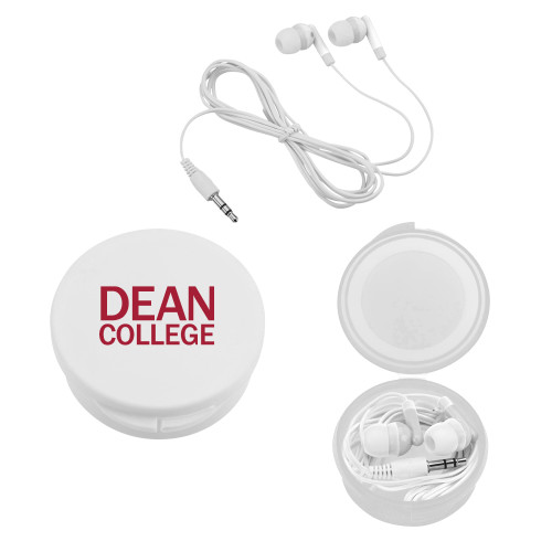  Ear Buds in White Case - Primary Mark