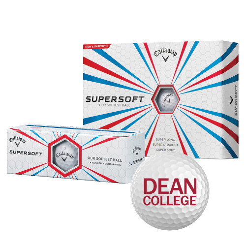  Callaway Supersoft Golf Balls 12/pkg - Primary Mark