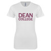 Thumbnail image for  Next Level Womens White Boyfriend Tee