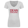 Thumbnail image for  Next Level Womens White Ideal V Tee