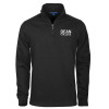 Thumbnail image for  Black Slub Fleece 1/4 Zip Pullover