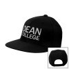 Thumbnail image for  Black Flat Bill Snapback Hat