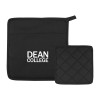 Thumbnail image for  Quilted Canvas Black Pot Holder