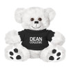 Thumbnail image for  Plush Big Paw 8 1/2 inch White Bear w/Black Shirt