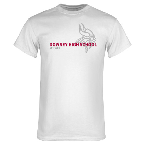  White T Shirt - Downey High School