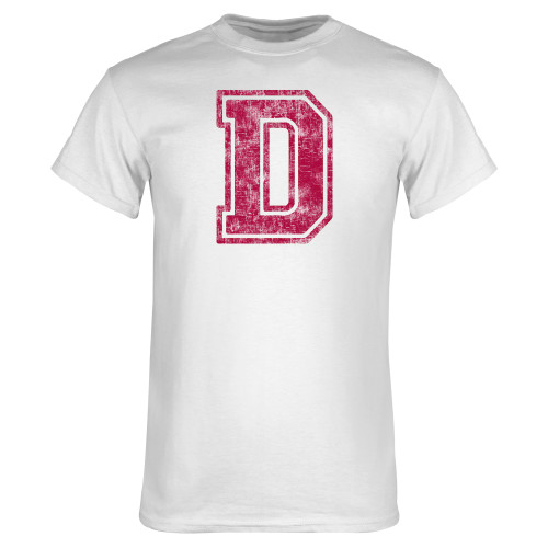  White T Shirt - D. Distressed