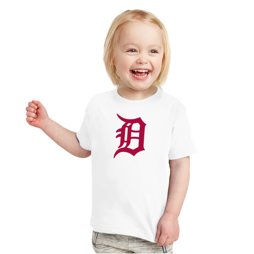  Toddler White T Shirt - Primary Mark