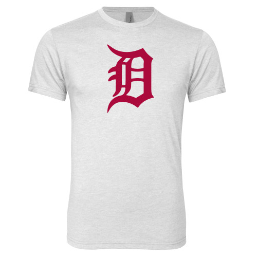  Next Level Heather White Triblend Tee - Primary Mark