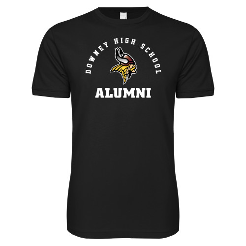  Next Level Black SoftStyle T Shirt - Alumni