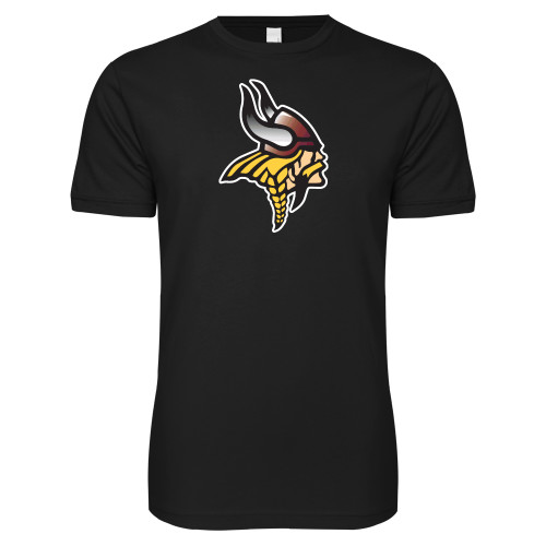  Next Level Black SoftStyle T Shirt - Viking
