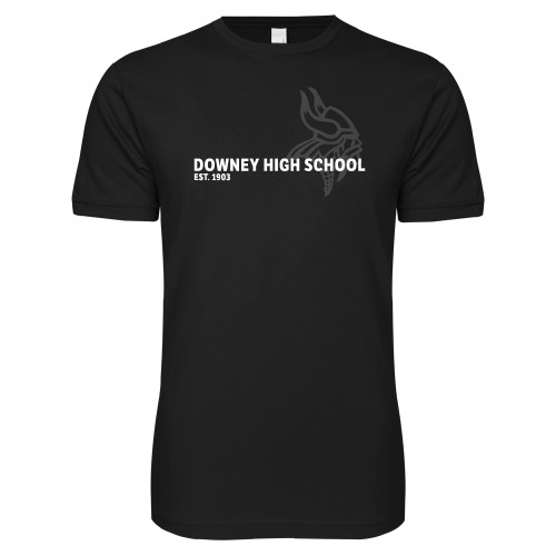  Next Level Black SoftStyle T Shirt - Downey High School