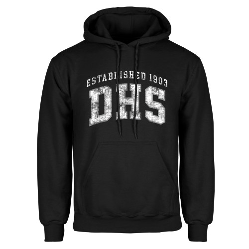  Black Fleece Hoodie - Est. DHS