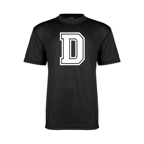  Youth Performance Black Tee - D