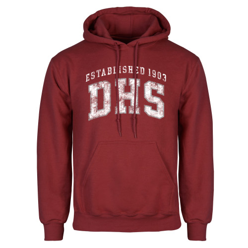  Cardinal Fleece Hoodie - Est. DHS