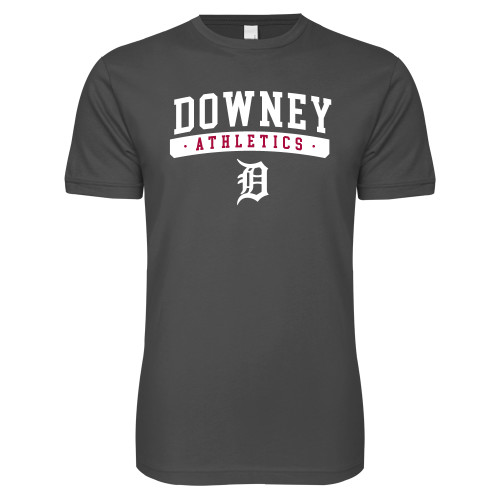  Next Level Charcoal SoftStyle T Shirt - Athletics